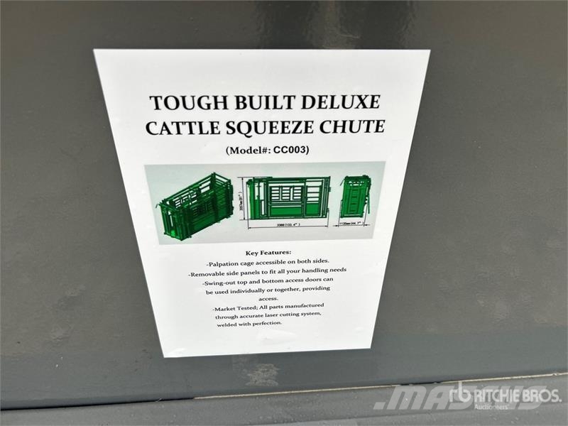  BYT CC003 12 ft 6 in Deluxe Cattle Squeeze Chute ( ماكينات زراعية - غير ذلك