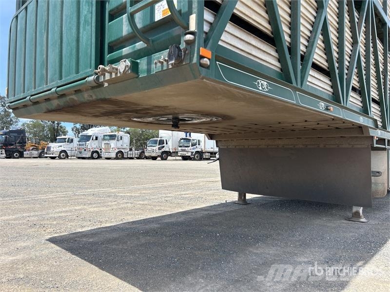 Cannon 12.3 m Tri/A Livestock Trailer Prikolice za prijevoz stoke