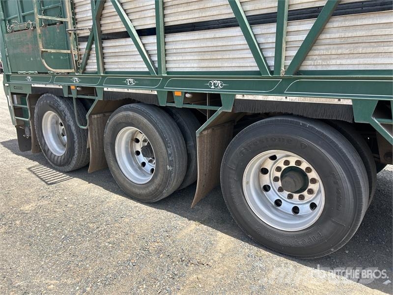 Cannon 12.3 m Tri/A Livestock Trailer Prikolice za prijevoz stoke