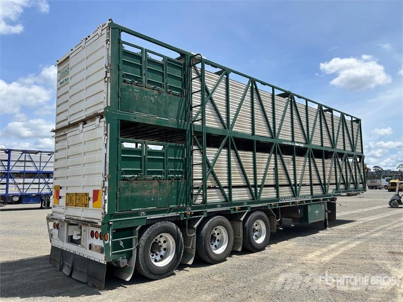 Cannon 12.3 m Tri/A Livestock Trailer Prikolice za prijevoz stoke