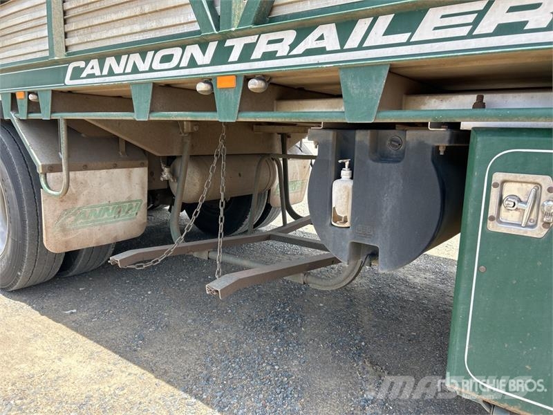 Cannon 12.3 m Tri/A Livestock Trailer Prikolice za prijevoz stoke