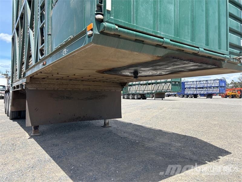 Cannon 6.2 m Tri/A B-Double Lead Livestock Trailer Prikolice za prijevoz stoke