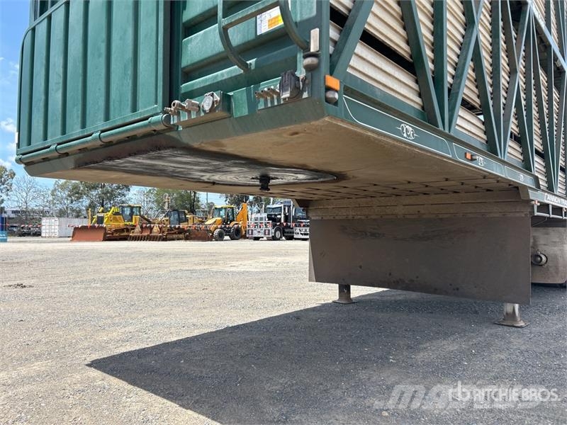 Cannon 6.2 m Tri/A B-Double Lead Livestock Trailer Prikolice za prijevoz stoke