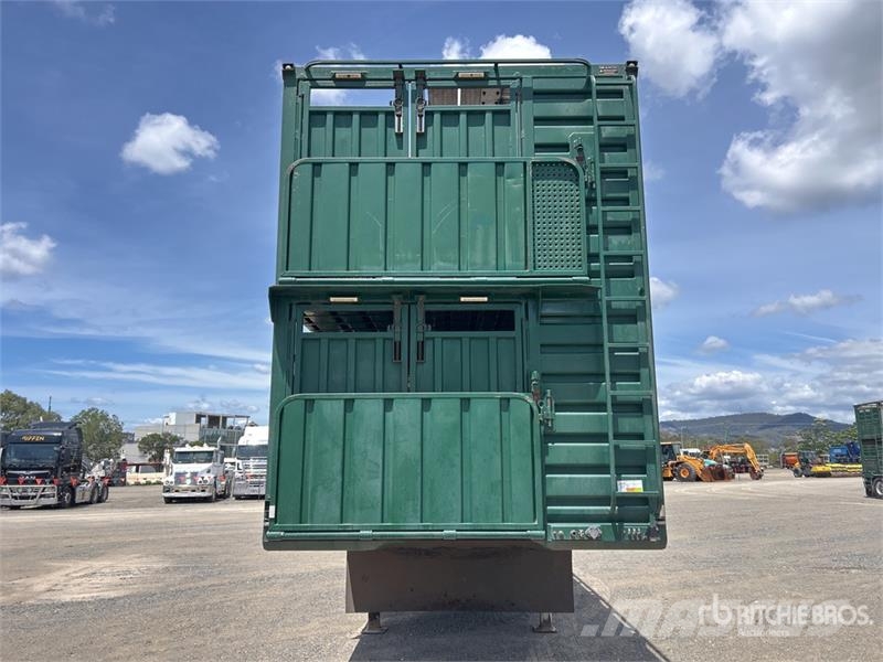 Cannon 6.2 m Tri/A B-Double Lead Livestock Trailer Prikolice za prijevoz stoke