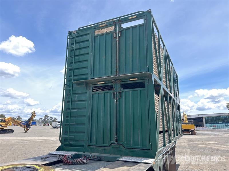 Cannon 6.2 m Tri/A B-Double Lead Livestock Trailer Prikolice za prijevoz stoke