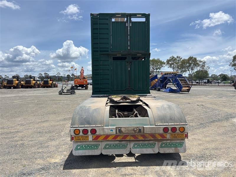 Cannon 6.2 m Tri/A B-Double Lead Livestock Trailer Prikolice za prijevoz stoke