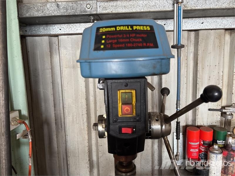 Carbatec Electric Pedestal Drill Other components