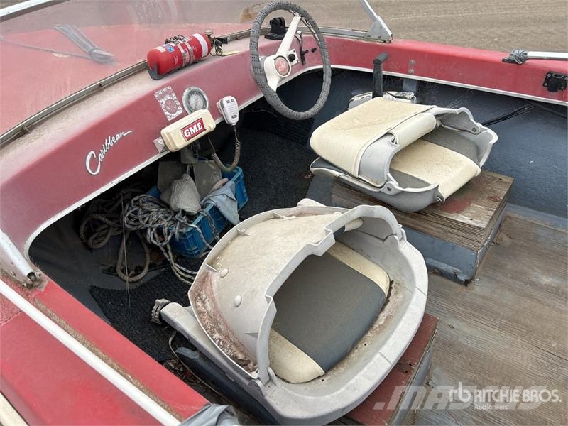 Caribbean 14 ft Bay Boat w/1987 Custom Made S/A Tr Drugi deli