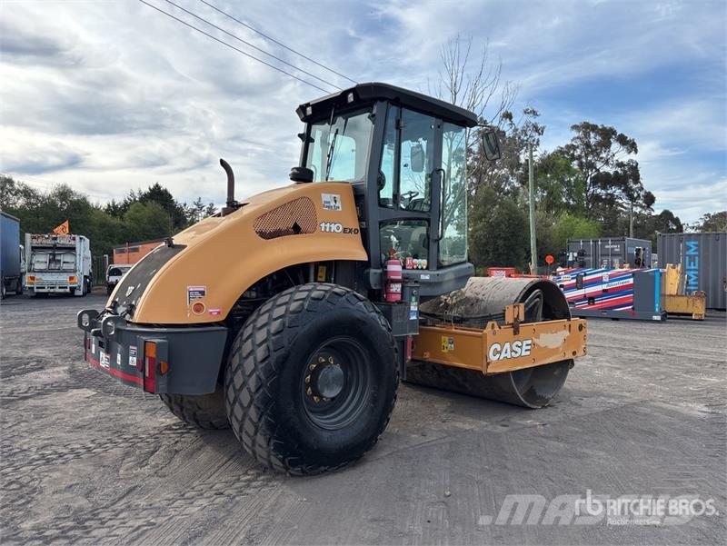 CASE 1100EX-D Smooth Drum Compactor Enkelt tromle