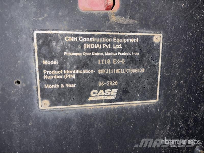 CASE 1100EX-D Smooth Drum Compactor Single drum rollers