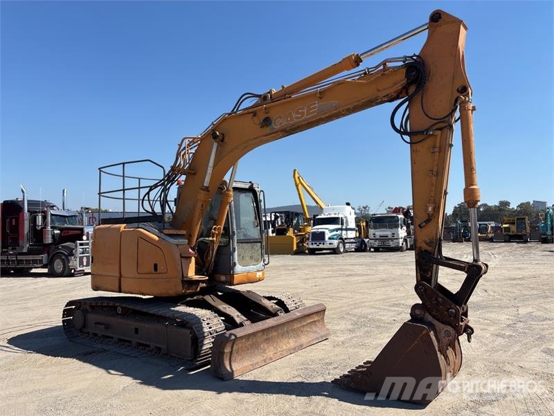 CASE CX135SR Tracked Excavator Pásové rýpadlá