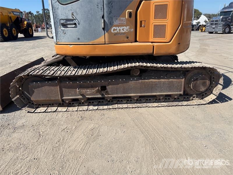 CASE CX135SR Tracked Excavator Pásové rýpadlá