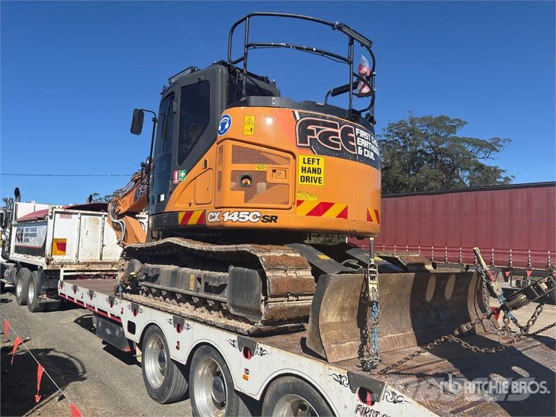 CASE CX145 Tracked Excavator Bagri goseničarji