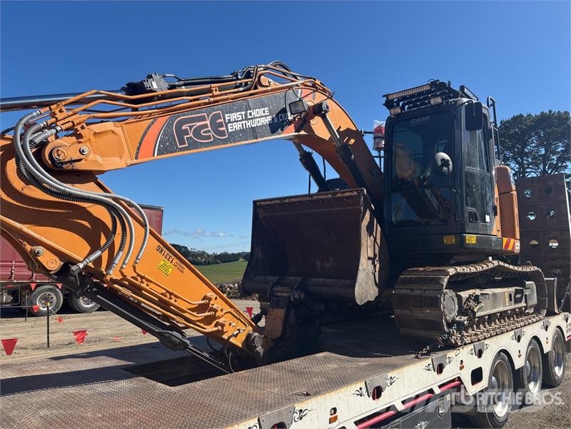 CASE CX145 Tracked Excavator Bagri goseničarji