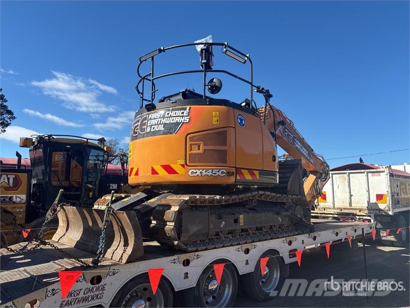 CASE CX145 Tracked Excavator Bagri goseničarji
