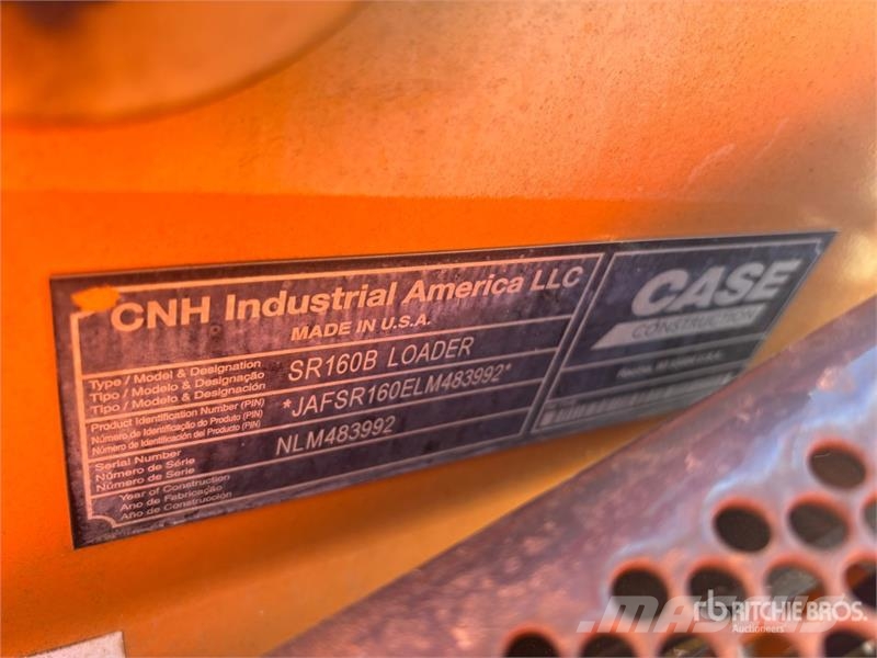 CASE SR160B Skid Steer Loader Skid steer loaders