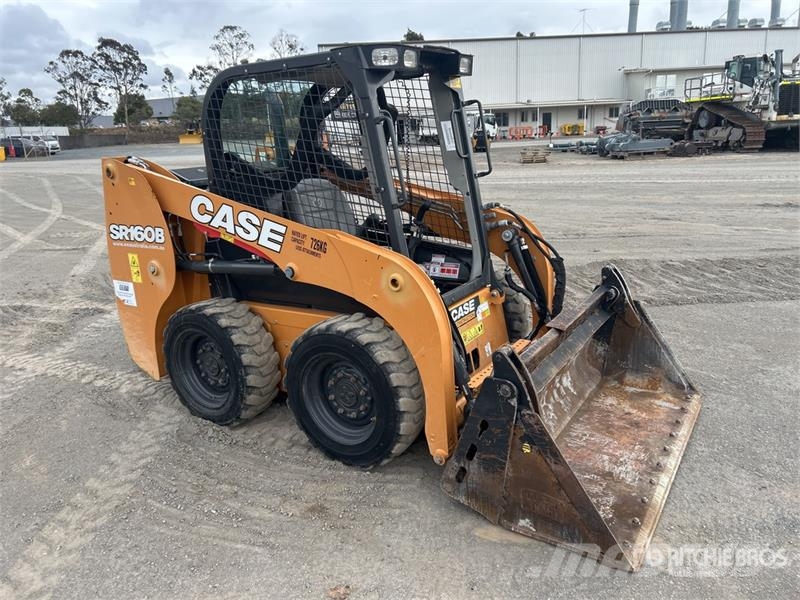 CASE SR160B Two-Speed Skid Steer Loader Carregadoras de direcção deslizante