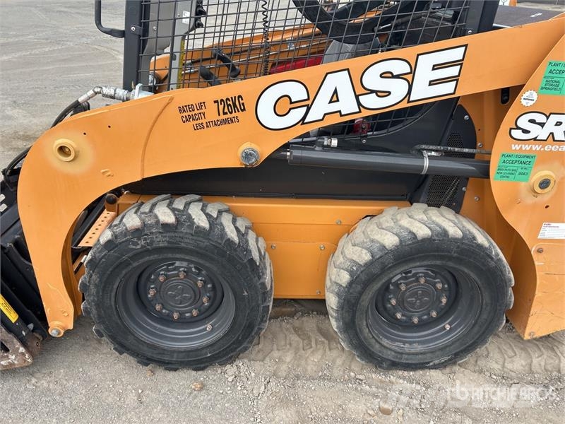 CASE SR160B Two-Speed Skid Steer Loader Carregadoras de direcção deslizante