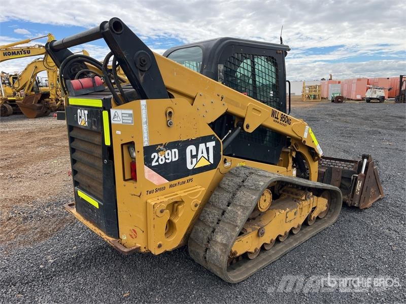 CAT 289D Lietoti riteņu kompaktiekrāvēji
