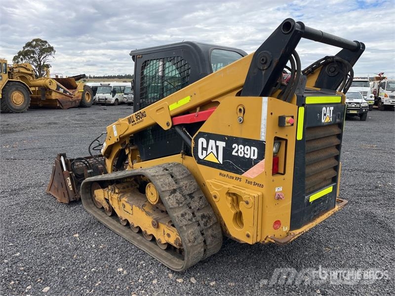 CAT 289D Lietoti riteņu kompaktiekrāvēji