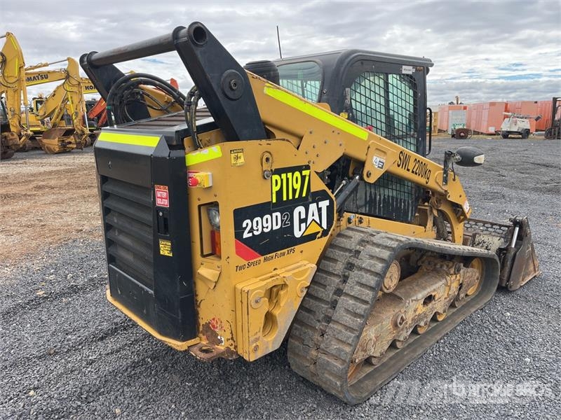 CAT 299D2 Skid steer mini nakladalci