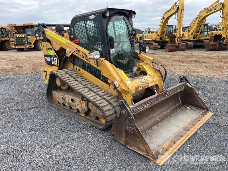 CAT 299D2 Skid steer mini nakladalci