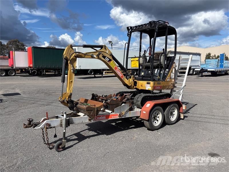 CAT 301.4C With Auswide Equipment Trailer Tracked Exca Crawler excavators