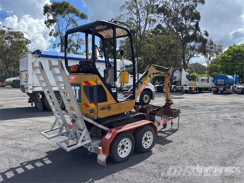 CAT 301.4C With Auswide Equipment Trailer Tracked Exca Crawler excavators