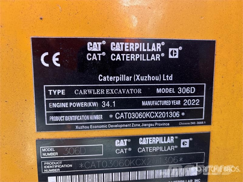 CAT 306D Mini Excavator Mini excavatoare < 7t