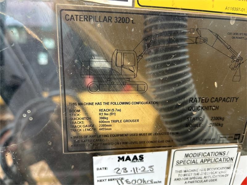 CAT 320D L Bageri gusjeničari