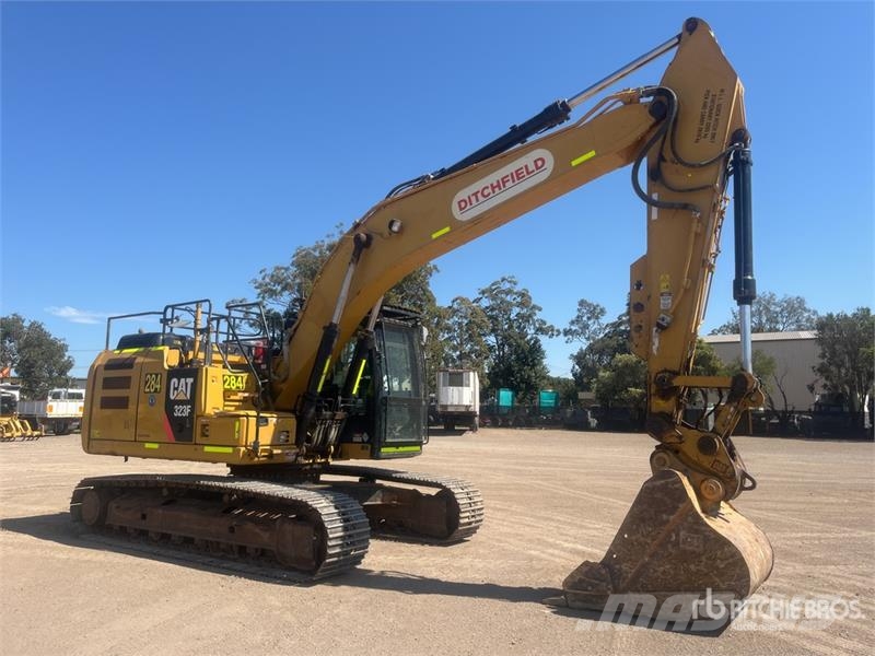 CAT 323F Tracked Excavator Crawler excavators