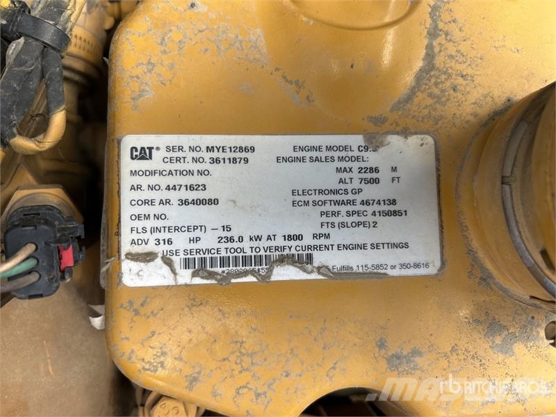 CAT 336 EL Tracked Excavator Crawler excavators