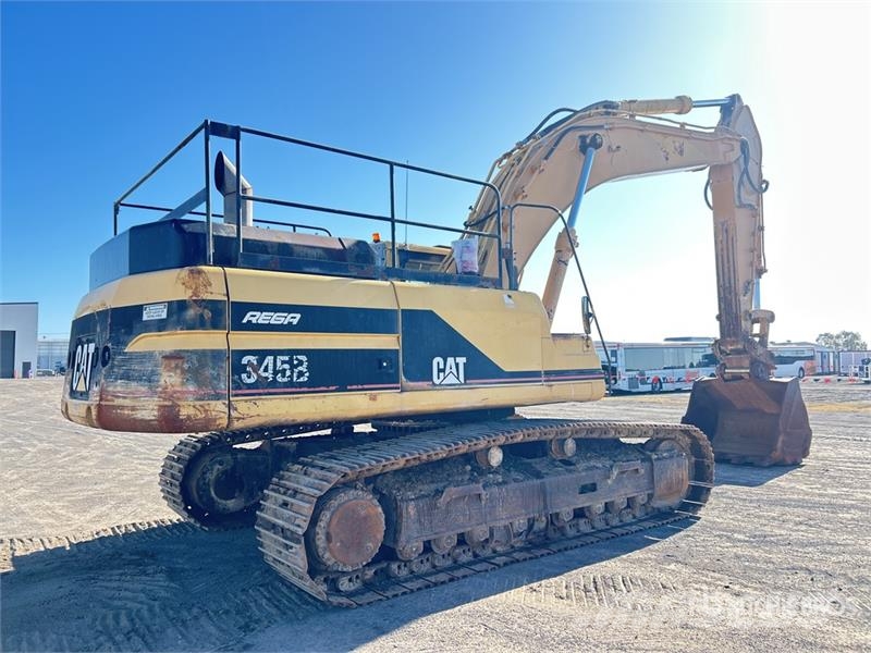 CAT 345B Tracked Excavator Raupenbagger