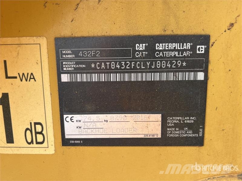 CAT 423F 4x4 Backhoe Loader لوادر ذات جرافات عكسية