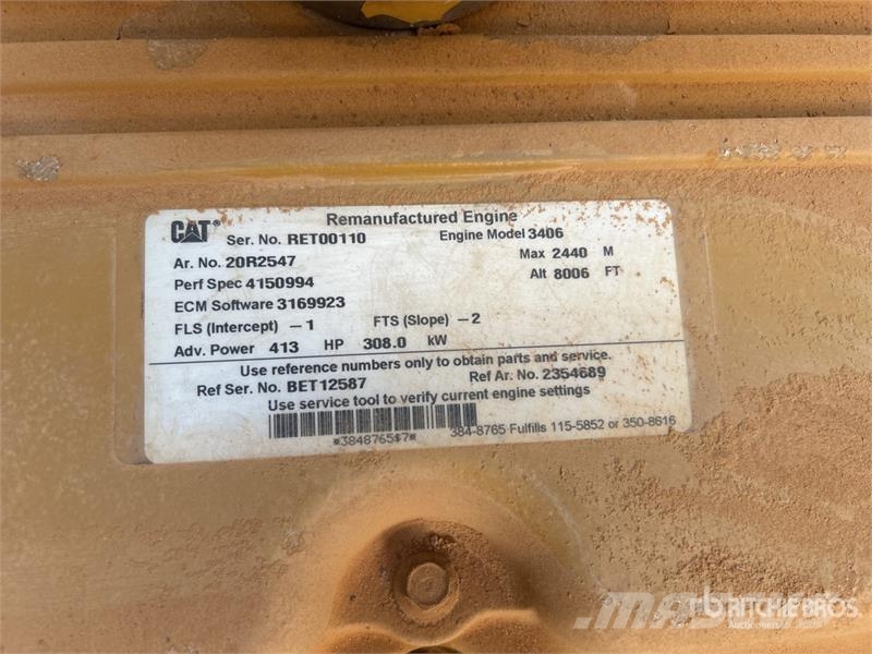 CAT 740 Zglobni damperi