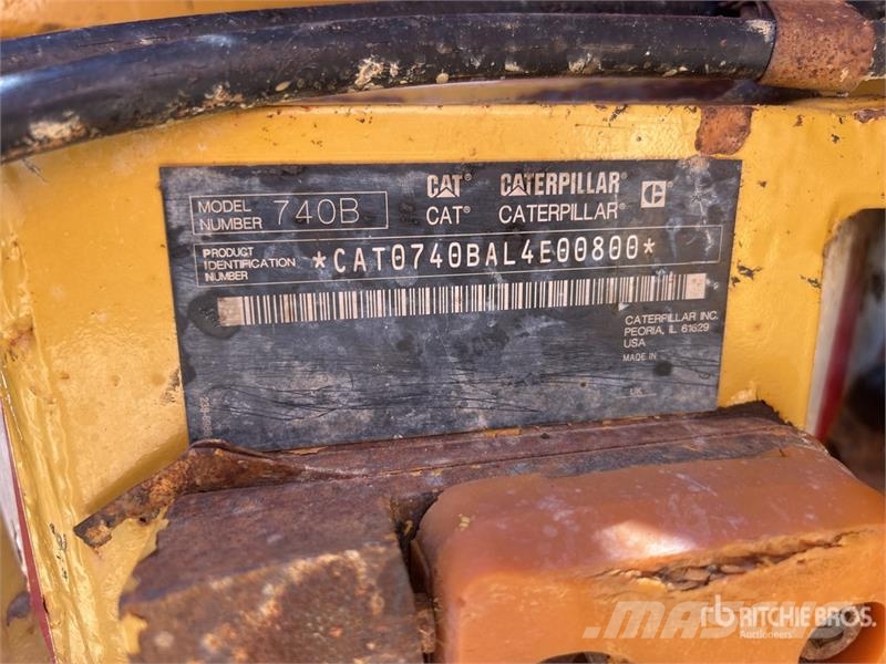 CAT 740B Wozidła przegubowe