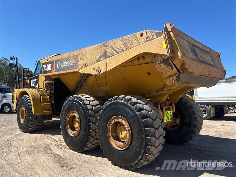 CAT 740B Wozidła przegubowe
