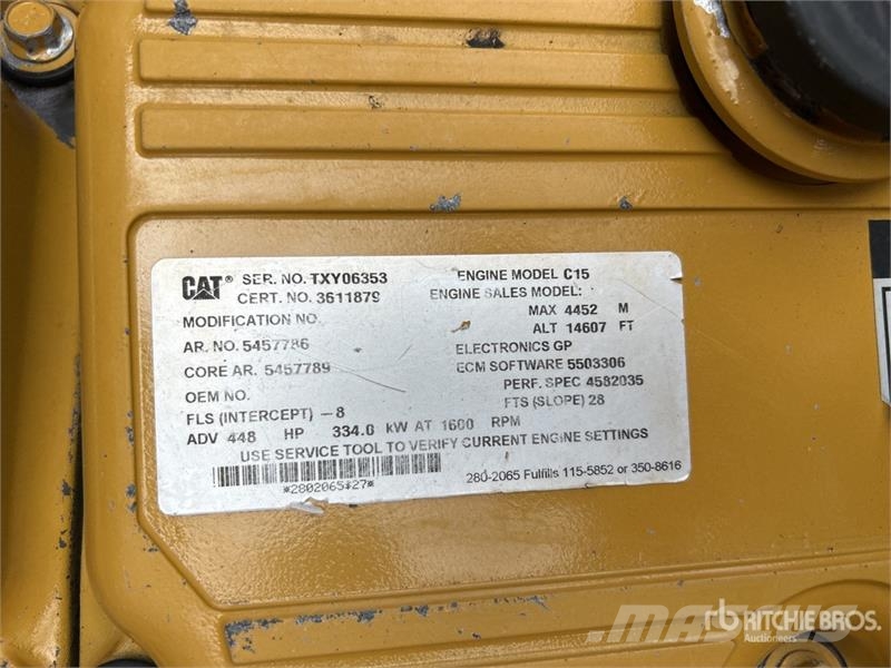 CAT 740GC 30000 L Water Wagon Cisterny na vodu