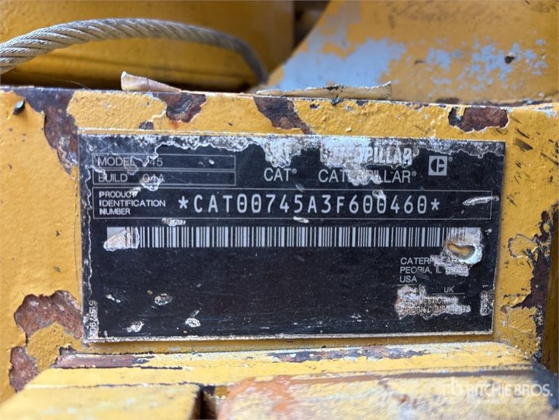 CAT 745 Articulated Dump Truck Liigendraamiga pinnaseveokid