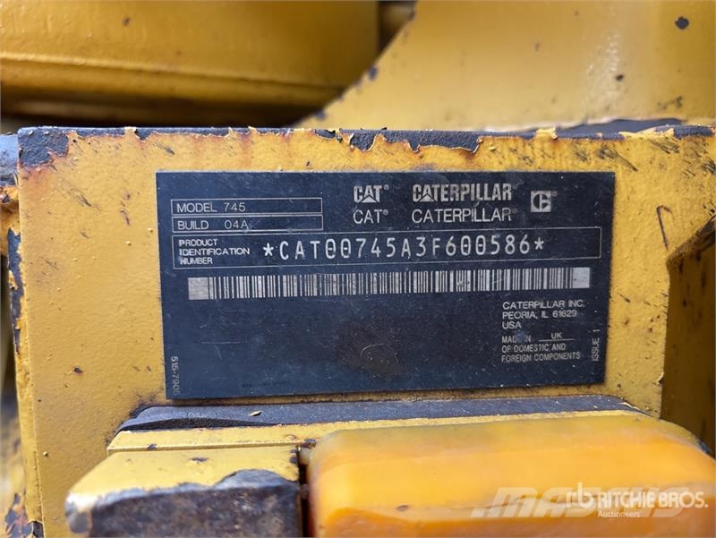 CAT 745 Articulated Dump Truck Articulated Haulers