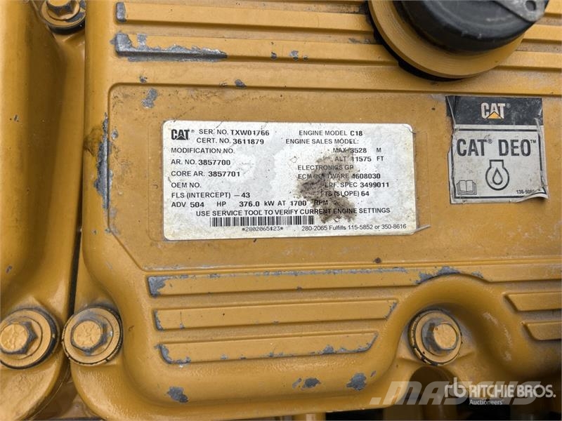 CAT 745C Zglobni demperji