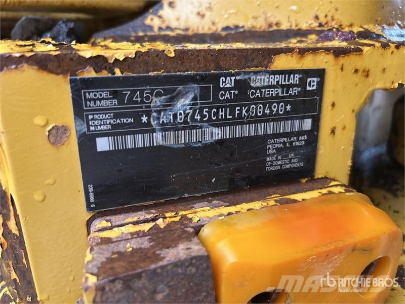 CAT 745C Zglobni demperji
