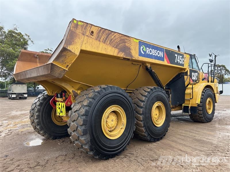 CAT 745C Zglobni demperji