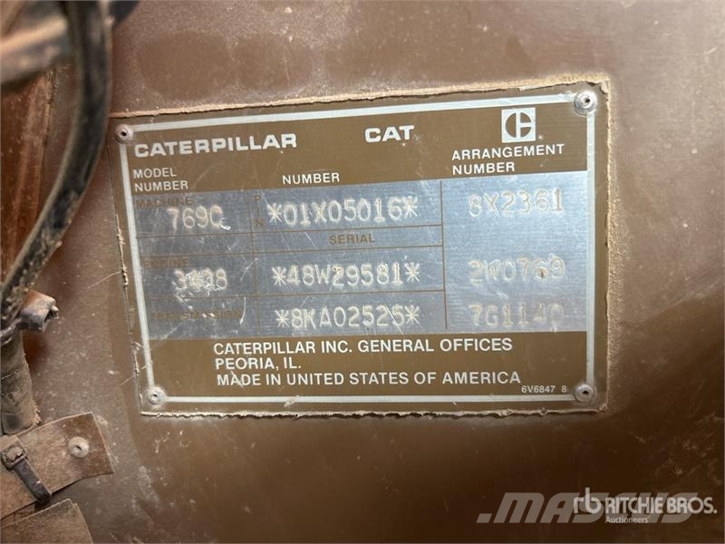 CAT 769C 铰接式自卸车