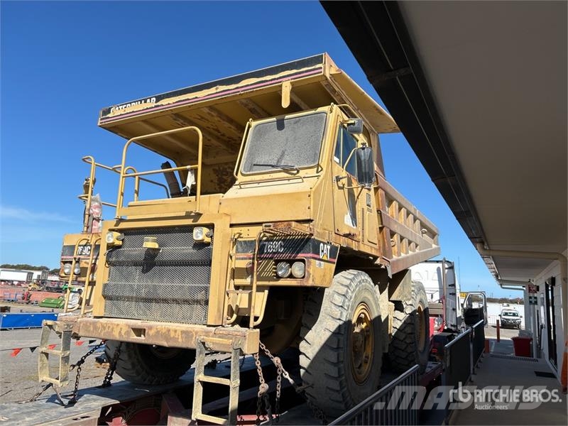 CAT 769C Belden kirma kaya kamyonu