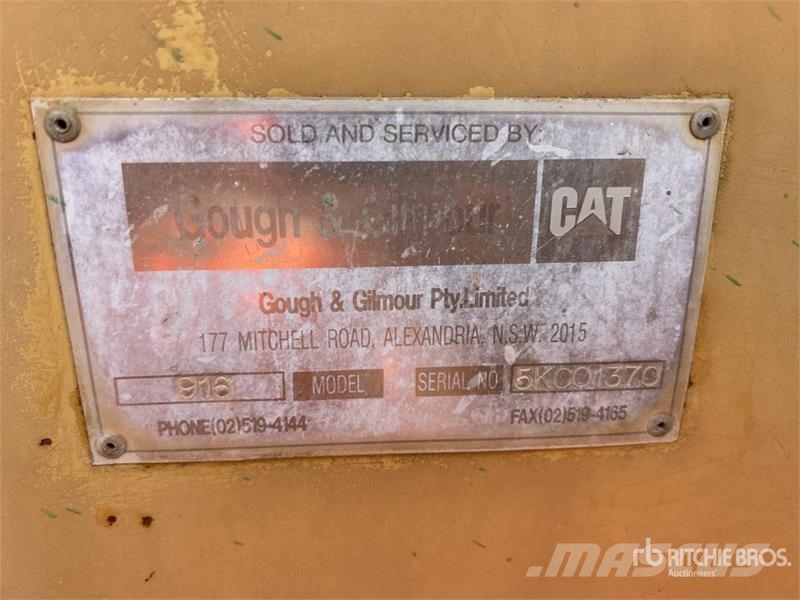 CAT 916 Rataslaadurid