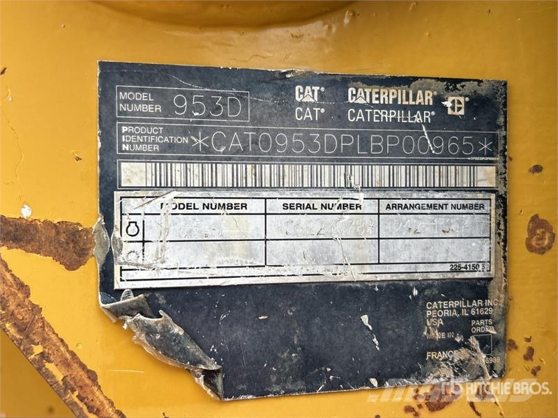 CAT 953D Roomiklaadurid