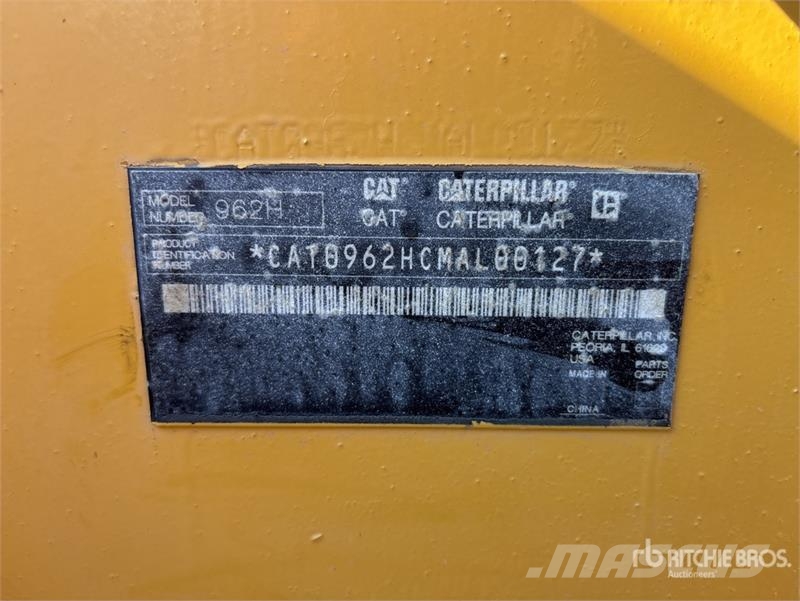 CAT 962H Wheel Loader Wielladers