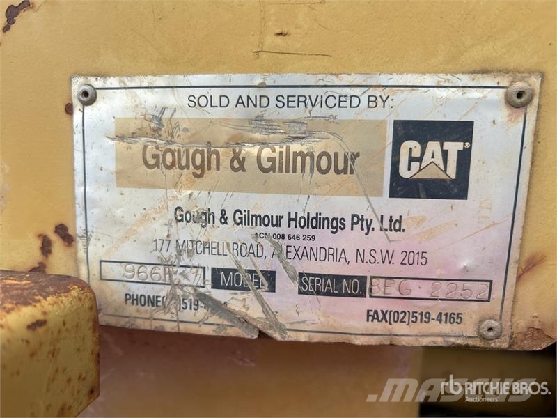 CAT 966F Tekerlekli yükleyiciler