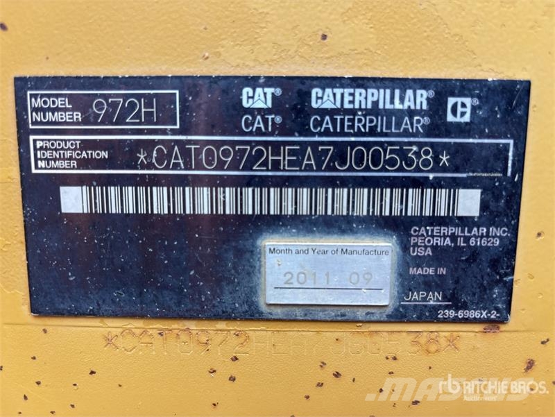 CAT 972H Rataslaadurid